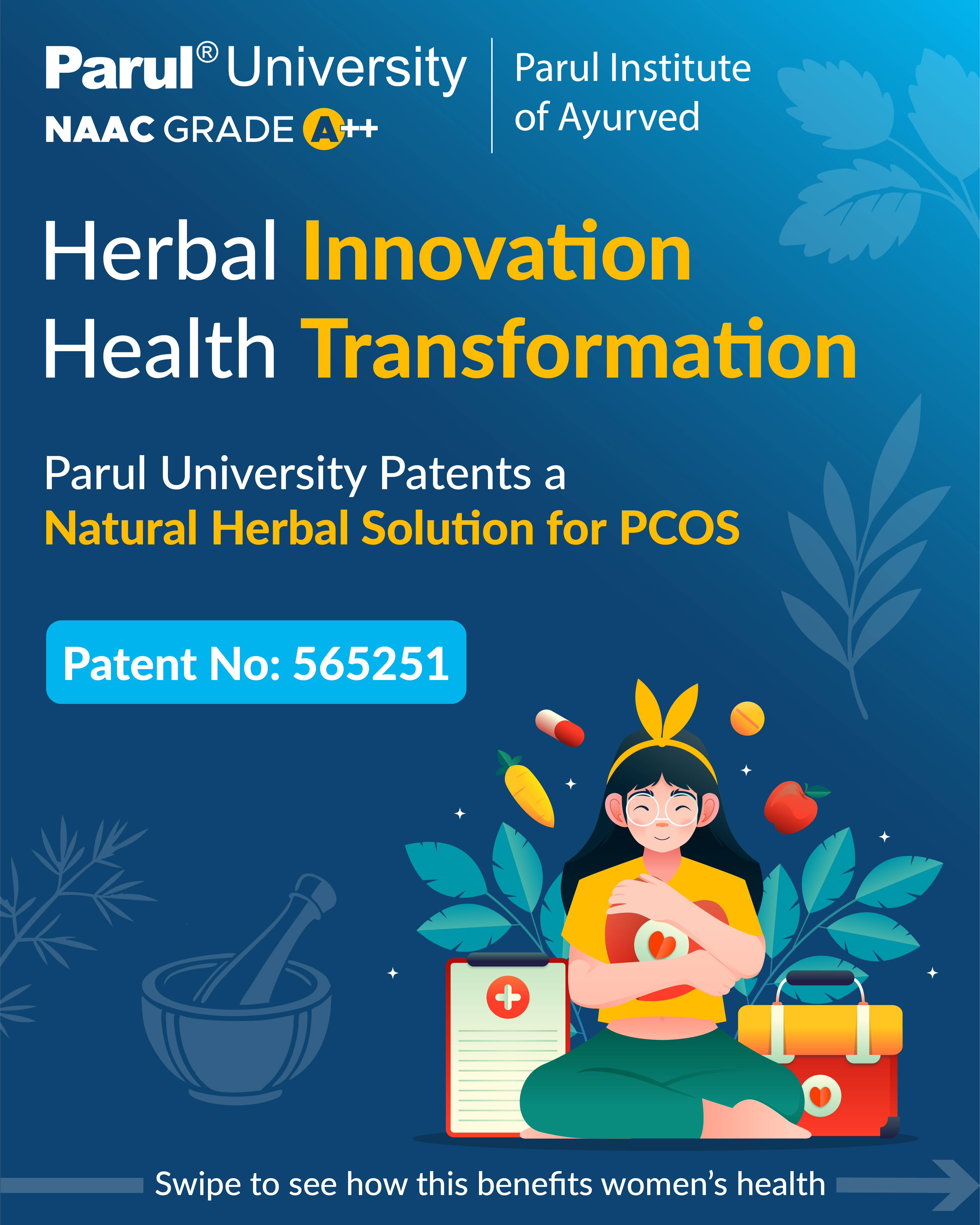 Natural Herbal Formulation for PCOS